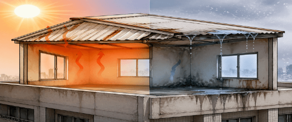 頂樓加蓋為何夏熱冬冷又容易漏水？裝修改善、法規與安全重點全攻略